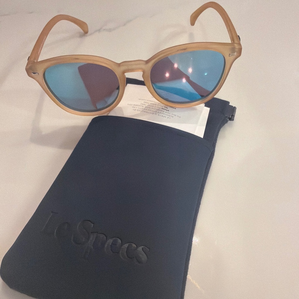 LeSpecs sunglasses.